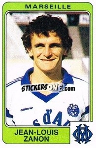 Cromo Jean-Louis Zanon - Football France 1985-1986 n. 141 - Panini