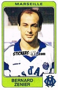 Cromo Bernard Zenier - Football France 1985-1986 n. 143 - Panini