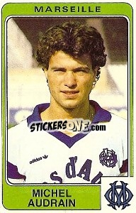Figurina Michel Audrain - Football France 1985-1986 n. 145 - Panini