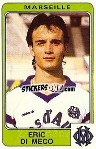 Figurina Eric Di Meco - Football France 1985-1986 n. 147 - Panini