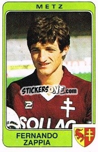 Sticker Fernando Zappia - Football France 1985-1986 n. 152 - Panini