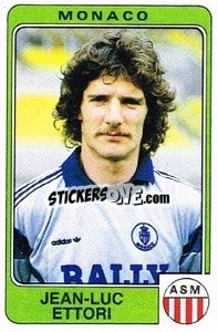 Sticker Jean-Luc Ettori - Football France 1985-1986 n. 164 - Panini