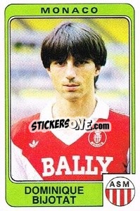 Cromo Dominique Bijotat - Football France 1985-1986 n. 171 - Panini