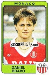 Sticker Daniel Bravo - Football France 1985-1986 n. 173 - Panini