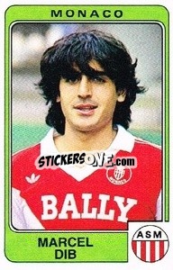 Sticker Marcel Dib - Football France 1985-1986 n. 177 - Panini