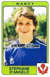 Figurina Stephane D'Angelo - Football France 1985-1986 n. 179 - Panini