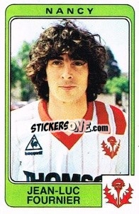 Cromo Jean-Luc Fournier - Football France 1985-1986 n. 183 - Panini