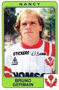 Figurina Bruno Germain - Football France 1985-1986 n. 185 - Panini