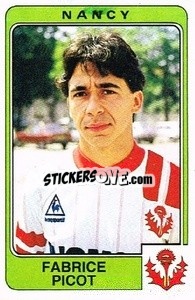 Sticker Fabrice Picot - Football France 1985-1986 n. 190 - Panini