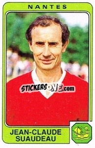 Sticker Jean-Claude Suaudeau - Football France 1985-1986 n. 193 - Panini