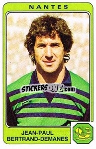 Sticker Jean-Paul Bertrand-Demanes - Football France 1985-1986 n. 194 - Panini