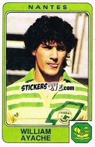 Figurina William Ayache - Football France 1985-1986 n. 195 - Panini