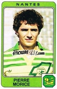 Figurina Pierre Morice - Football France 1985-1986 n. 202 - Panini