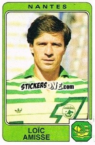Sticker Loic Amisse - Football France 1985-1986 n. 205 - Panini