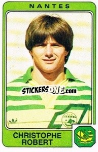 Sticker Christophe Robert - Football France 1985-1986 n. 207 - Panini