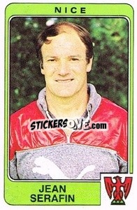 Figurina Jean Serafin - Football France 1985-1986 n. 208 - Panini