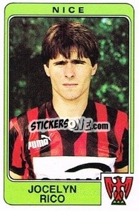 Cromo Jocelyn Rico - Football France 1985-1986 n. 210 - Panini