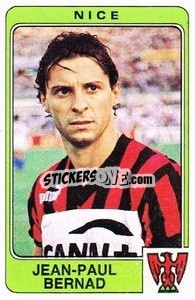 Sticker Jean-Paul Bernad - Football France 1985-1986 n. 238 - Panini