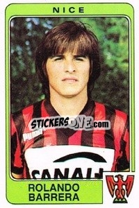 Sticker Rolando Barrera - Football France 1985-1986 n. 240 - Panini