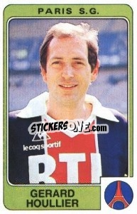 Sticker Gerard Houllier - Football France 1985-1986 n. 243 - Panini