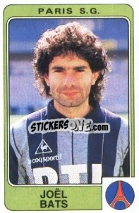 Cromo Joel Bats - Football France 1985-1986 n. 244 - Panini