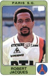 Figurina Robert Jacques - Football France 1985-1986 n. 256 - Panini