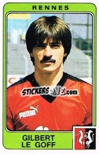 Cromo Gilbert Le Goff - Football France 1985-1986 n. 260 - Panini