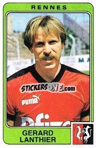 Cromo Gerard Lanthier - Football France 1985-1986 n. 266 - Panini