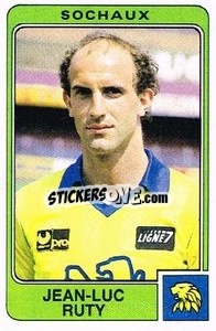 Cromo Jean-Luc Ruty - Football France 1985-1986 n. 276 - Panini
