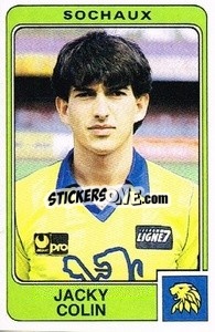 Sticker Jacky Colin - Football France 1985-1986 n. 280 - Panini