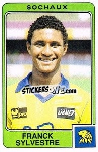 Sticker Franck Sylvestre - Football France 1985-1986 n. 286 - Panini