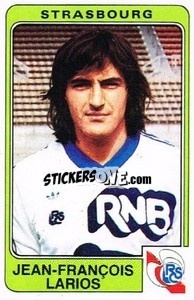 Sticker Jean-Francois Larios - Football France 1985-1986 n. 297 - Panini
