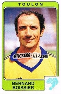 Cromo Bernard Boissier - Football France 1985-1986 n. 307 - Panini