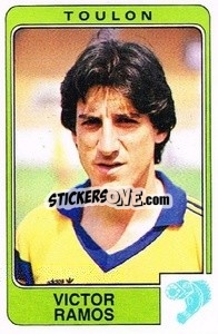 Figurina Victor Ramos - Football France 1985-1986 n. 314 - Panini