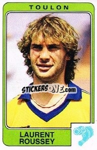 Sticker Laurent Roussey - Football France 1985-1986 n. 315 - Panini