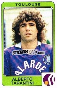 Sticker Alberto Tarantini - Football France 1985-1986 n. 322 - Panini