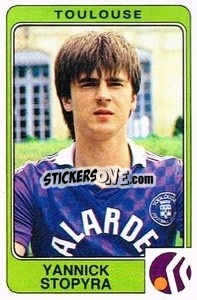 Sticker Yannick Stopyra - Football France 1985-1986 n. 329 - Panini