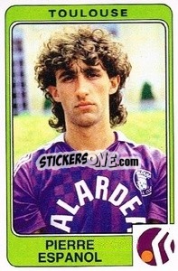 Sticker Pierre Espanol - Football France 1985-1986 n. 331 - Panini