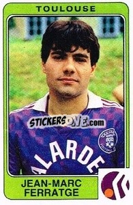 Sticker Jean-Marc Ferratge - Football France 1985-1986 n. 332 - Panini