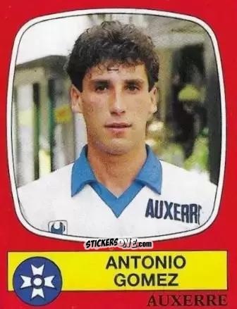 Sticker Antonio Gomez - Football France 1986-1987 n. 3 - Panini