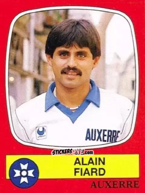 Figurina Alain Fiard - Football France 1986-1987 n. 9 - Panini
