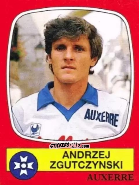 Sticker Andrzej Zgutczynski - Football France 1986-1987 n. 13 - Panini