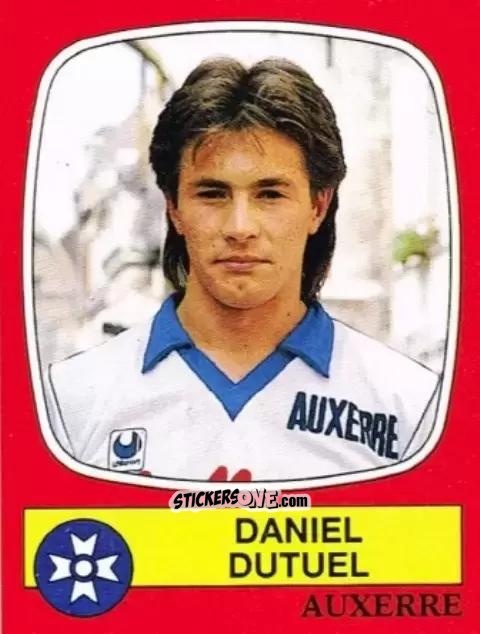 Cromo Daniel Dutuel - Football France 1986-1987 n. 16 - Panini