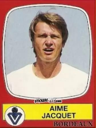 Figurina Aime Jacquet - Football France 1986-1987 n. 17 - Panini