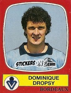 Cromo Dominique Dropsy - Football France 1986-1987 n. 18 - Panini