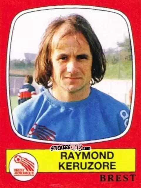 Sticker Raymond Keruzore - Football France 1986-1987 n. 33 - Panini