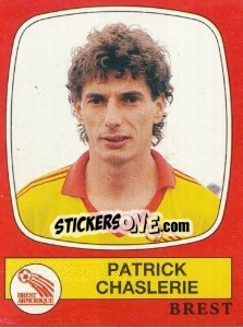 Sticker Patrick Chaslerie - Football France 1986-1987 n. 34 - Panini