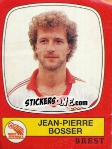 Sticker Jean-Pierre Bosser - Football France 1986-1987 n. 35 - Panini
