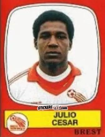 Sticker Julio Cesar - Football France 1986-1987 n. 36 - Panini