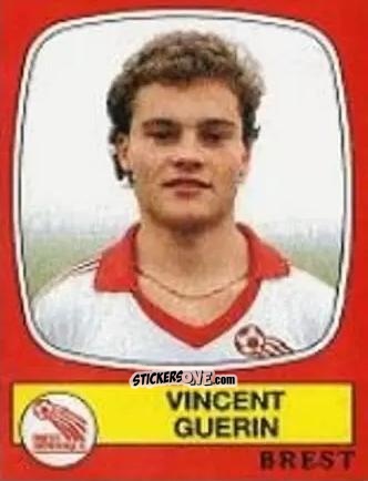 Sticker Vincent Guerin - Football France 1986-1987 n. 44 - Panini